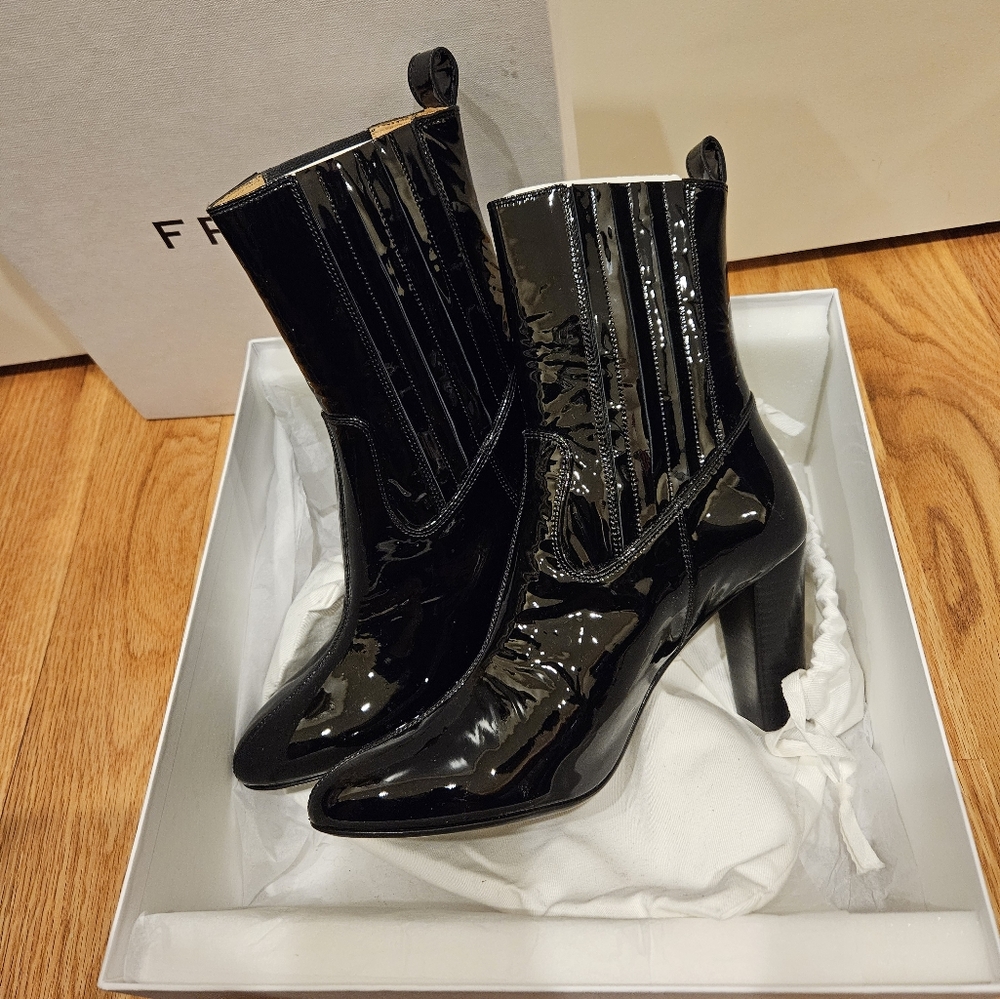 Frame Black Noir Le Romy Bootie